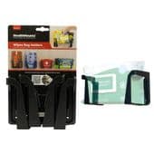 StealthMounts® Wipes Bag Holder - 2 Pack (OM-WH-BLK-2)
