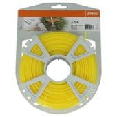 Stihl 3.0mm x 53m Yellow Round Strimmer Line (00009302344)