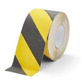 Ultratape 75mm x 18.3m Non-Slip Black & Yellow Tape