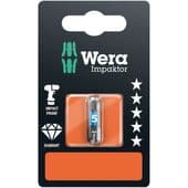 Wera 840/1 HEX-PLUS SW5x25mm Impaktor Screwdriver Bit (05073905001)