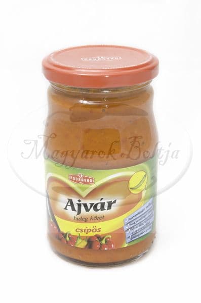 Ajvár csípős hideg köret 350g Akció