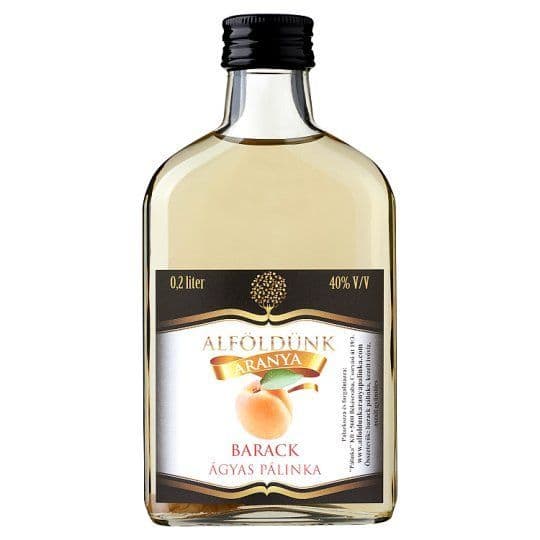 Alföldünk Aranya ágyas barack pálinka 40% 0,2 l