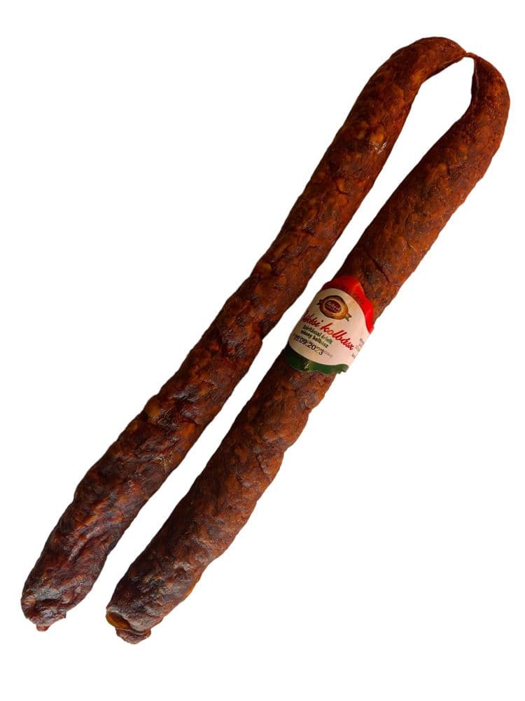 Békési füstőlt kolbász csipős 1pár