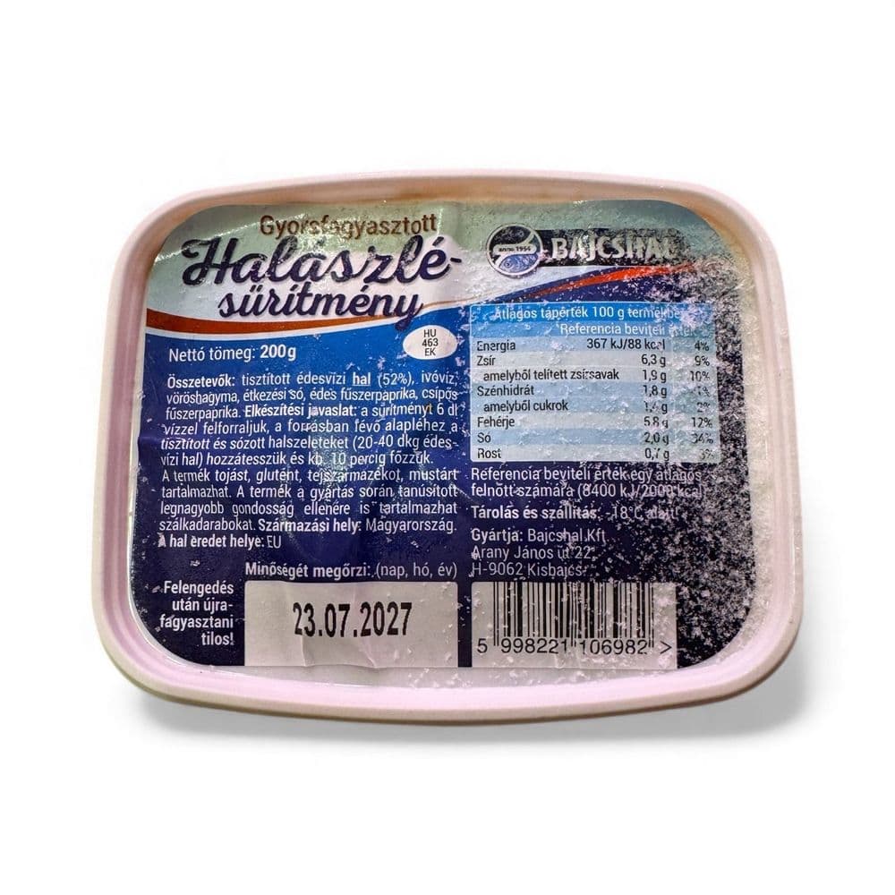 Bajcsi Halászlésűrítmény 200g