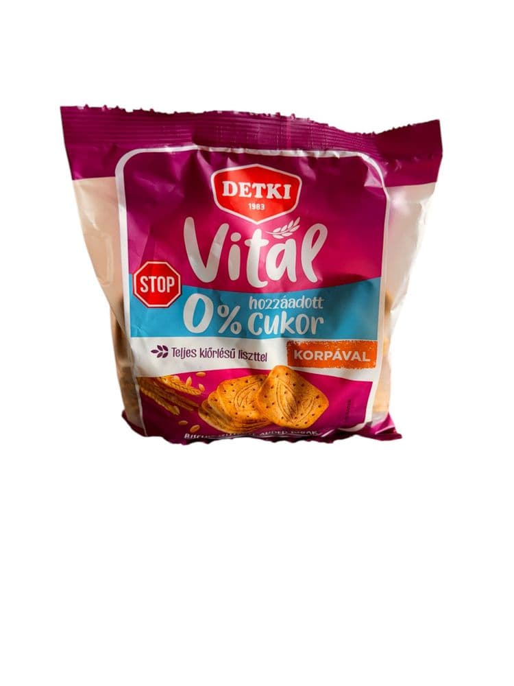 Detki Vital 0% cukor Korpával 180g