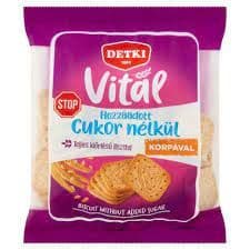 Detki Vital 0% hozzáadott cukor korpával 180g Akció
