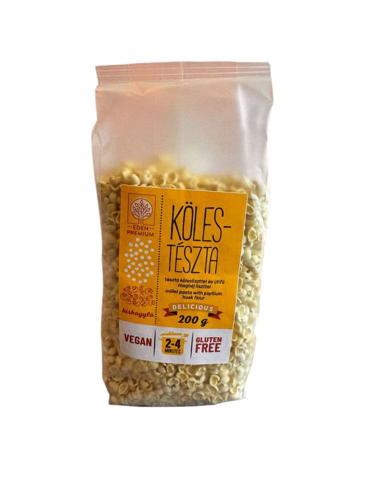 Eden Premium Köles tészta  Kiskagyló 200g