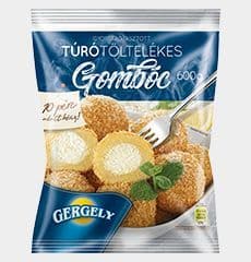 Gergely túrótöltelékes gombóc 600 g