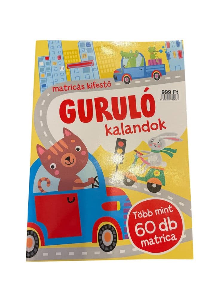 Guruló Kerék +matrica