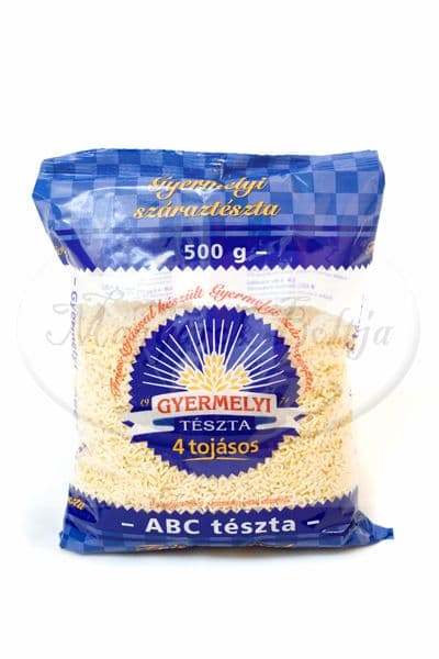 Gyermelyi abc tészta friss tojással 500g