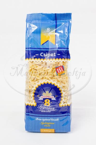 Gyermelyi csipet 8 tojásos leves tészta 250g