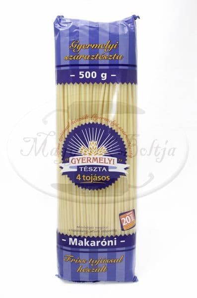 Gyermelyi makaróni friss tojással 500g