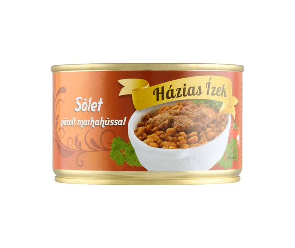 Házias Izek Sólet pácolt marhahussal 400g