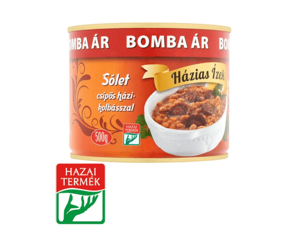 Házias Ízek sólet csípős házikolbásszal 500g