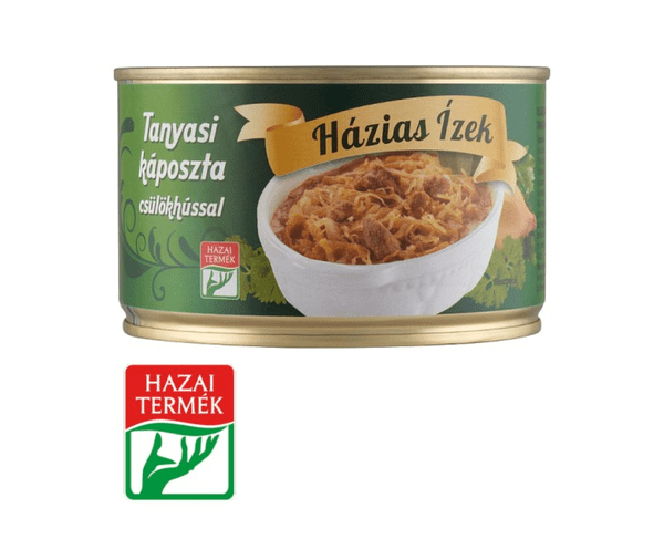 Házias Ízek tanyasi káposzta csülökhússal 400g