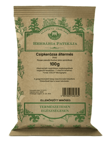 Herbária csipkerózsa áltermés 100g darabos hús