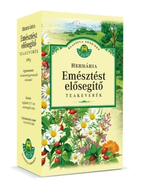 Herbária emésztést elősegítő filteres teakeverék 20x1g