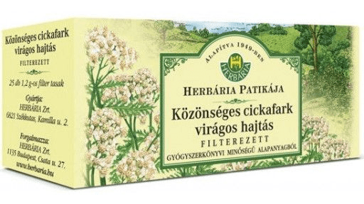 Herbária közönséges cickafark virágos hajtás filteres 25x1,2g