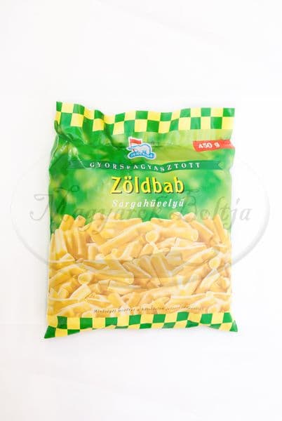 Jégtrade sárgahüvelyű zöldbab 450g