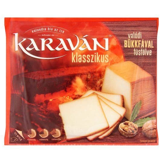 Karaván Klasszikus füstölt, zsíros sajt 200g