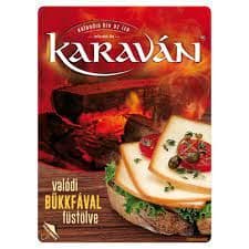 Karaván szeletelt füstölt Sajt 125g