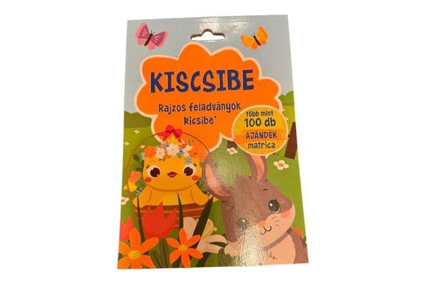 Kiscsibe + 100db matrica