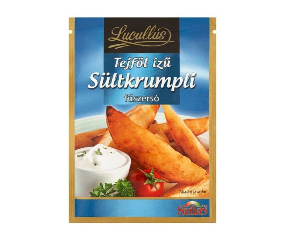 Lucullus tejföl ízű sültkrumpli fűszersó 25g