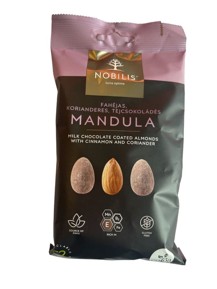NOBILIS Fahéjas tejcsokoládés Levendula MANDULA 100G