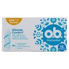 O.b Tampon Normál 16db Pro Comfort akció