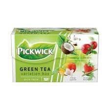 Pickwick Green Tea -Coconut-cranbery-mango-jasmin-straberry lemongrass 30g
