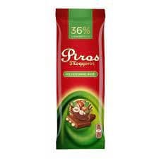 Piros mogyorós tejcsokoládé 80g