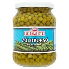 Premiko   Zöldborsó 690g