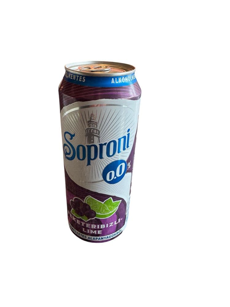 Soproni Feketeribizli -lime 0.0% 0.5l