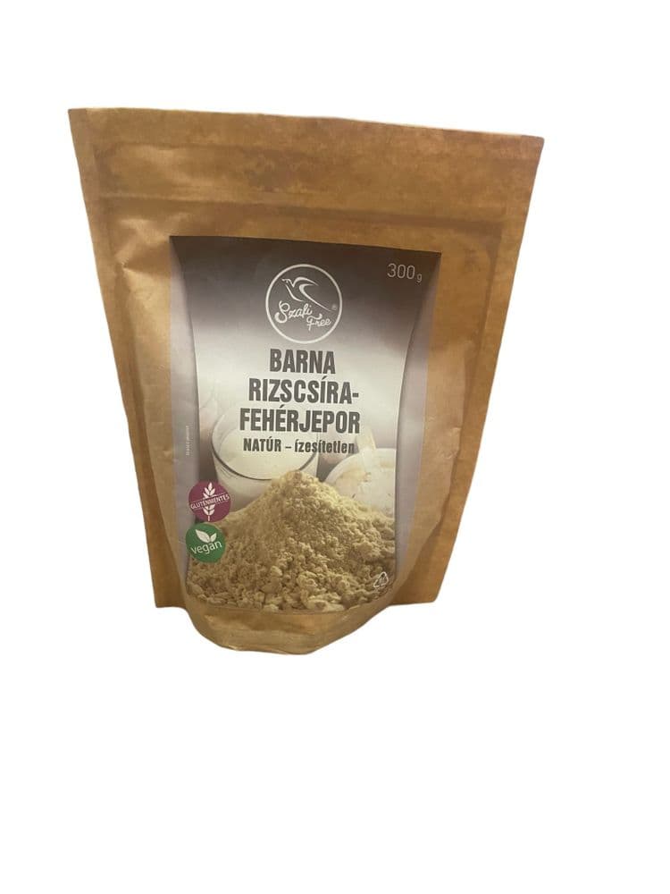 Szafi Free barna rizscsíra FEHÉRJEPOR natúr 300g