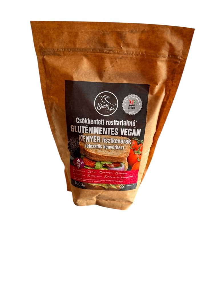 Szafi Free Csökkentett Rosttartalmú vegán kenyér lisztkeverék 1kg