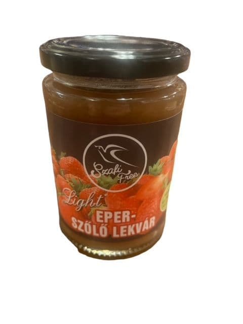 Szafi Free Eper-szőlő lekvár 350g