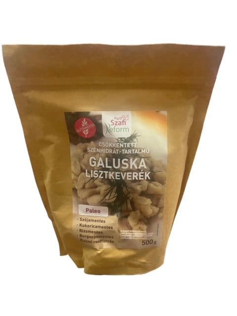 Szafi Reform Csökkentett szénhidrát-tartalmú GALUSKA lisztkeverék 500g