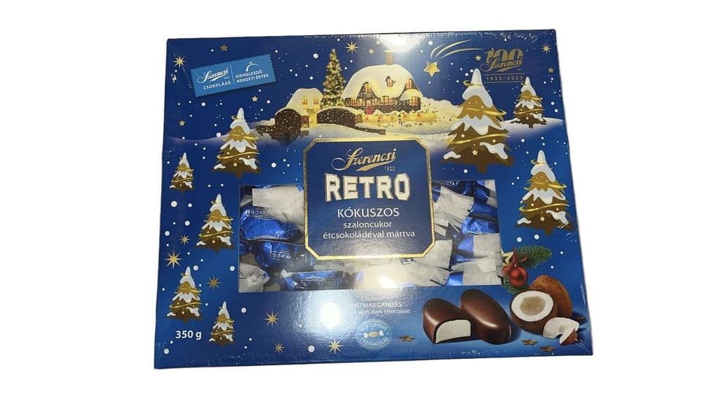 Szerencsi Retro Kókusz izű Szaloncukor 350g AKCIÓ
