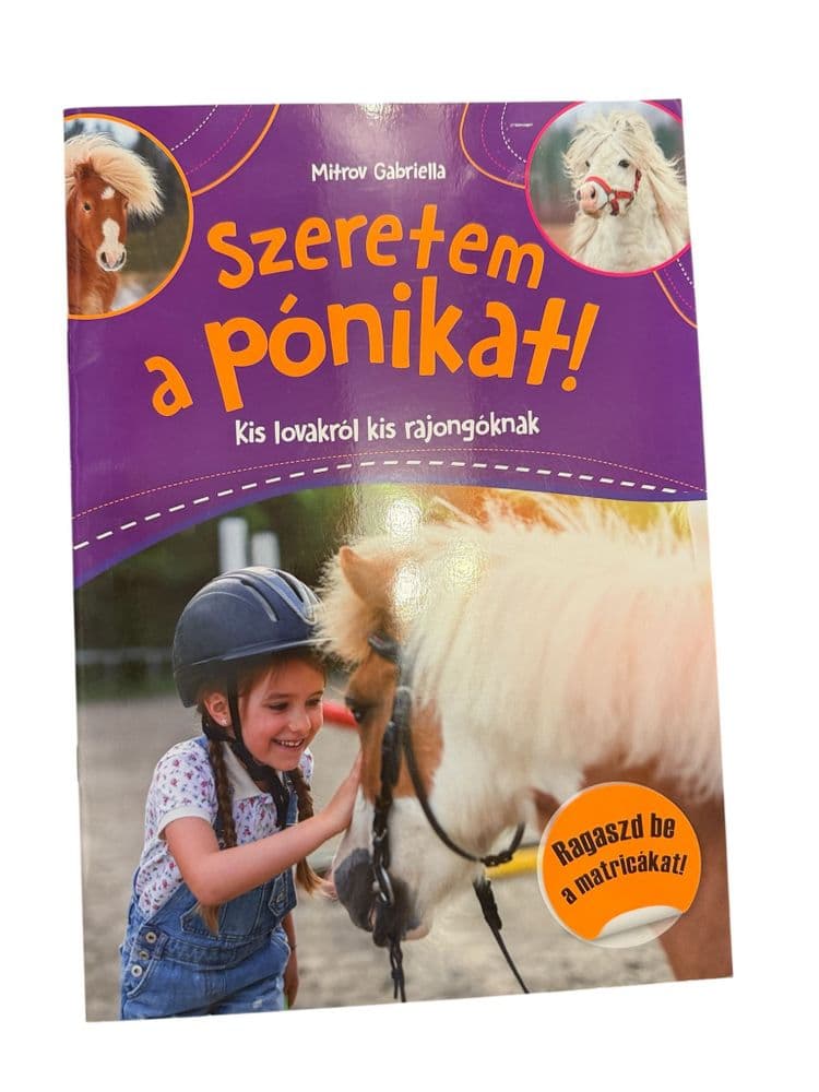 Szeretem a Pónikat +matrica