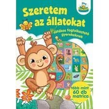 Szeretem az állatokat foglalkoztató füzet
