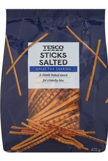 Tesco sós pálcika 400g akció