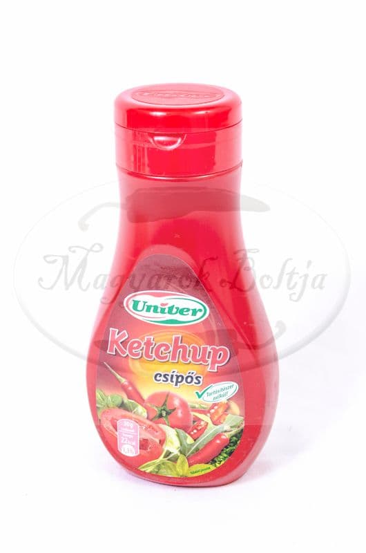 Univer csipös ketcup 440g