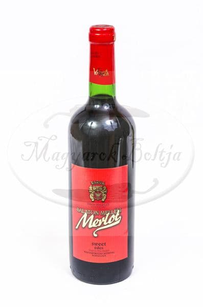 Varga pincészet Merlot édes vörösbor 0,75l