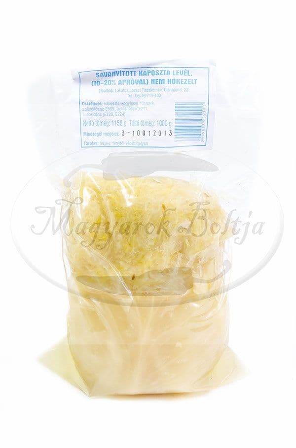 Vecsesi Savanyukáposzta levél 600g
