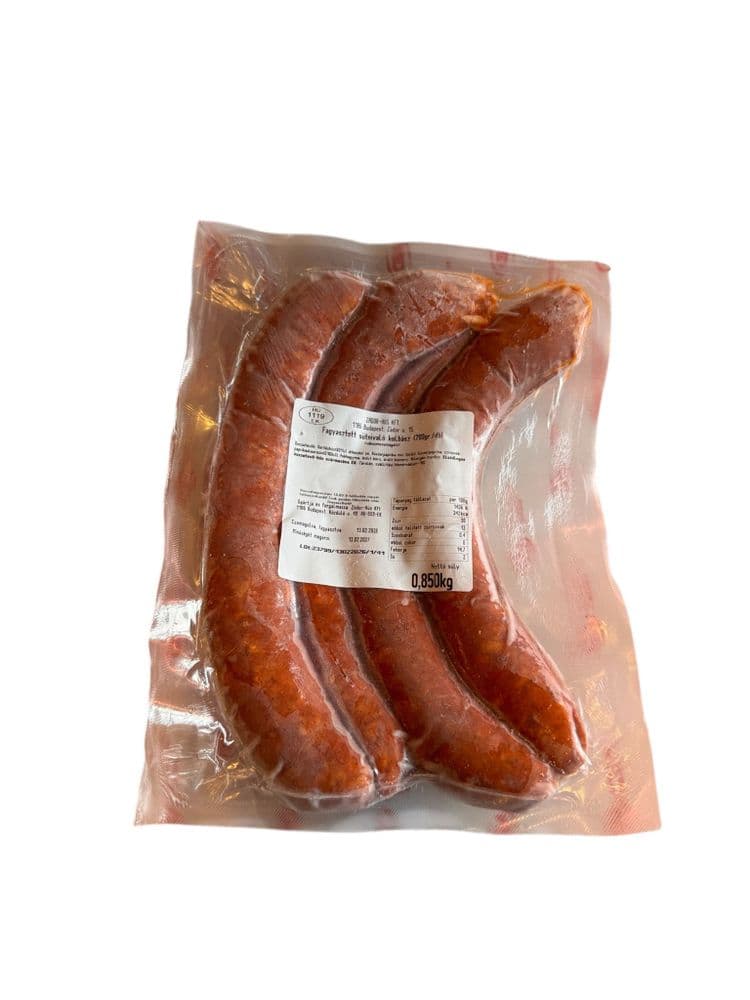 Zádor fagyasztott sütnivaló kolbász  800g  4szál