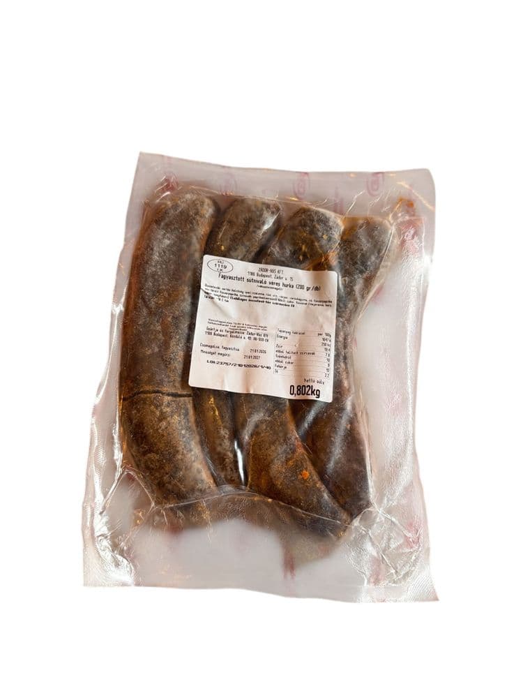 Zádor véres hurka 4 szál  800g