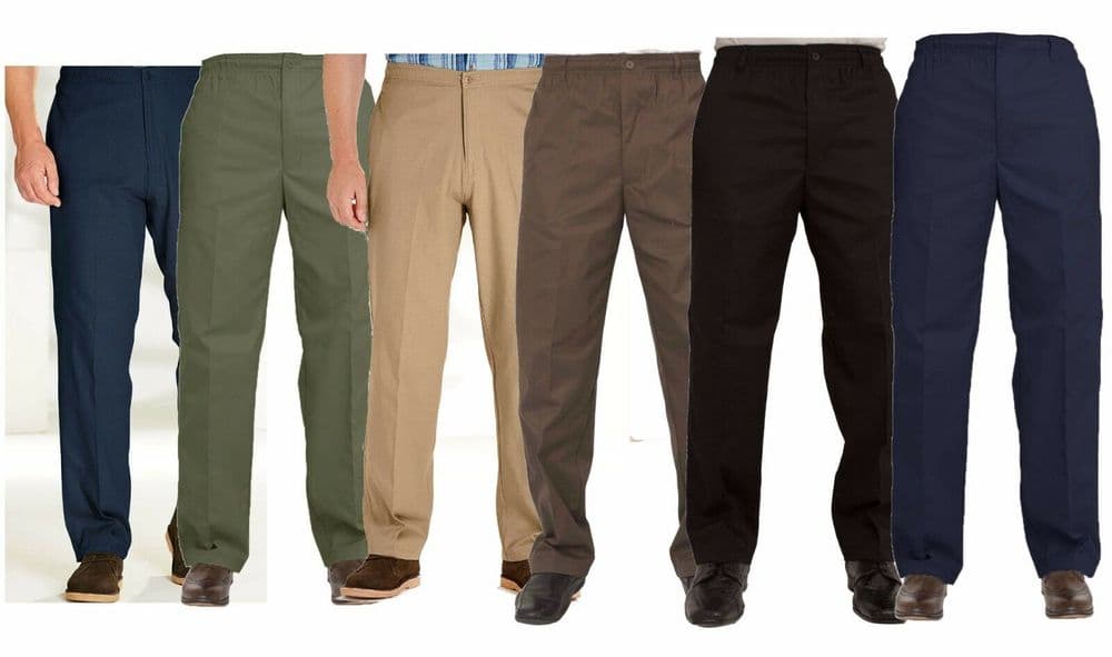 25 EXTRA SHORT LENGTH FULL ELASTIC WAIST RUGBY TROUSERS CASUAL WEAR