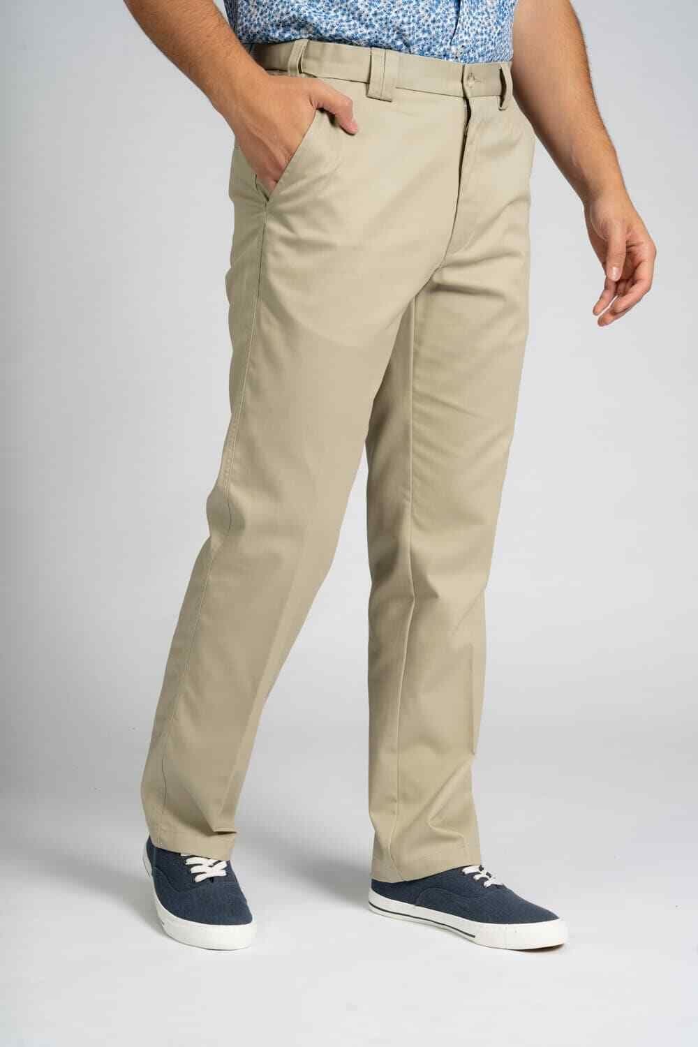 27 Leg length CHINO Trousers Chinos Cotton Self Side Adjusting ...