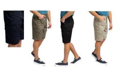 Action Shorts  Cargo  Multi zip pockets work walking casual Holiday Travel