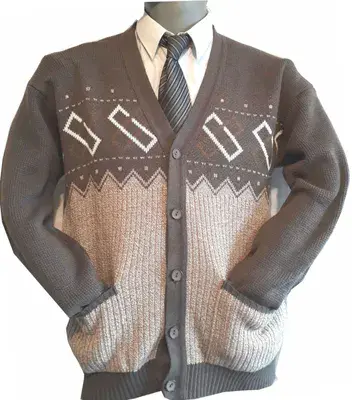 Button up Cardigan Mens Sweater/Jumper Cardi S M L XL 2XL Cassic Grandad Style